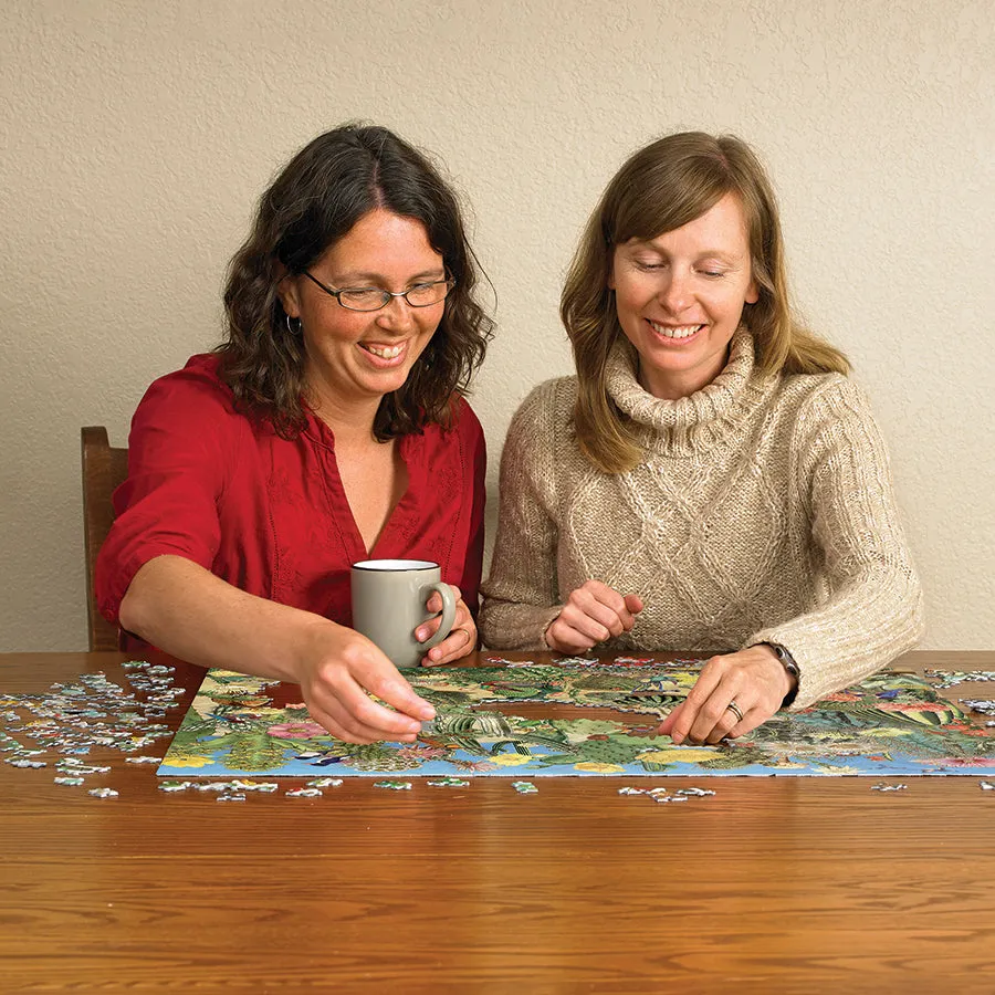 Cobble Hill Cactus Garden puzzle 1000 piese cactusi
