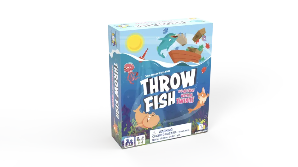 Ceaco Throw Fish joc de carti 2-4 jucatori 5+ ani