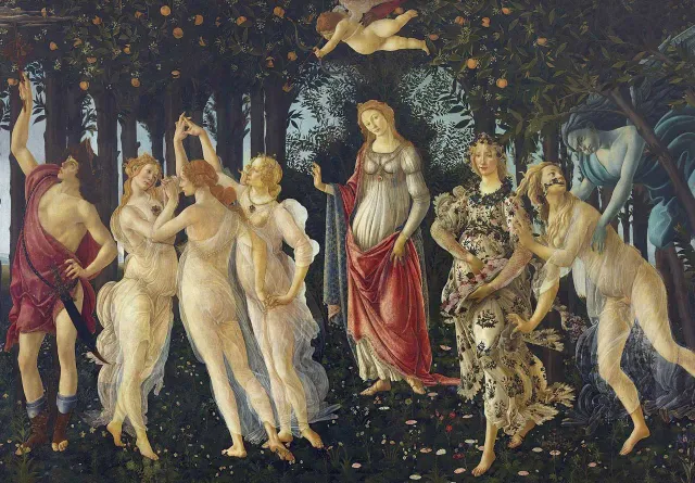 Mosaic Puzzles Primavera Botticelli puzzle lemn 1000 piese renascentist