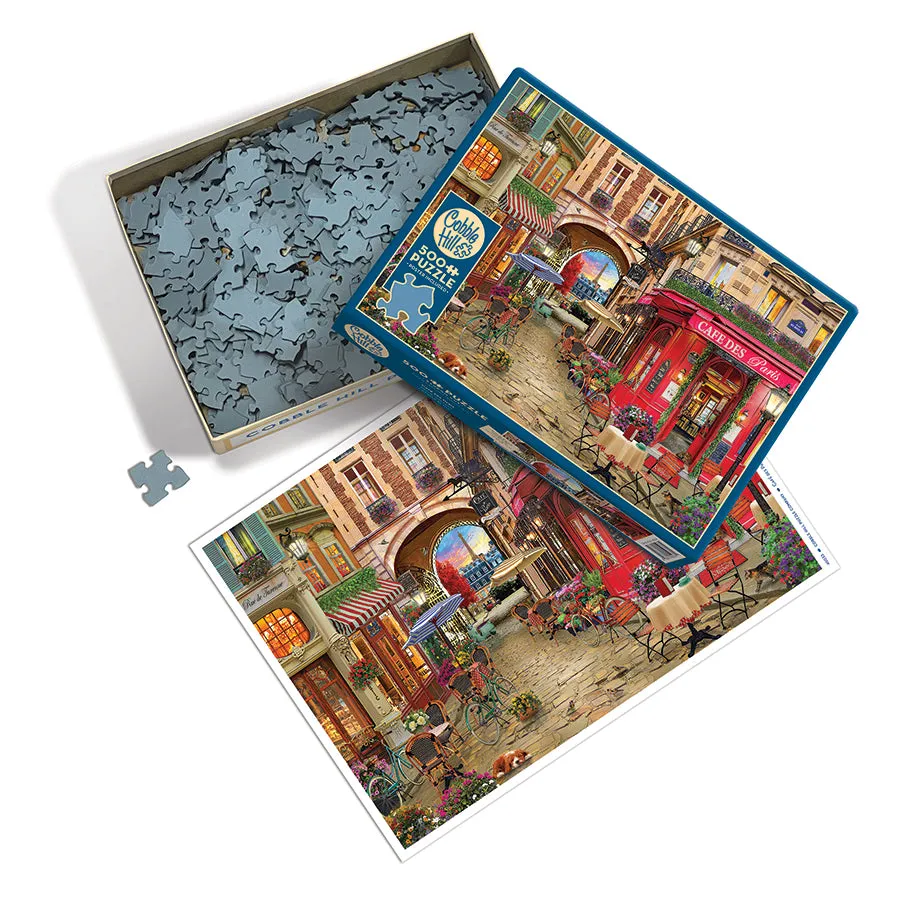 Cobble Hill Cafe des Paris puzzle 500 piese Paris