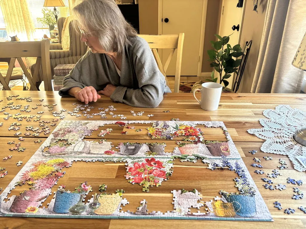 Cobble Hill Beaucoup Bouquet puzzle 1000 piese flori