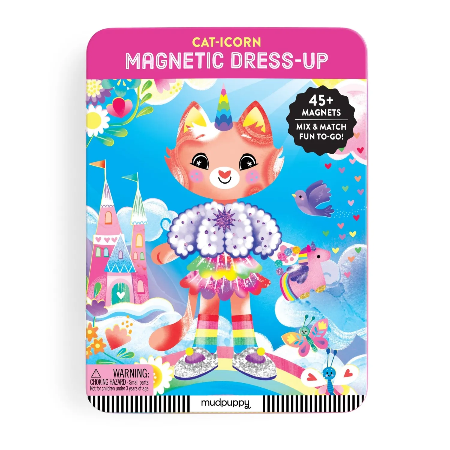 Mudpuppy Cat-icorn set magnetic 45 magneti