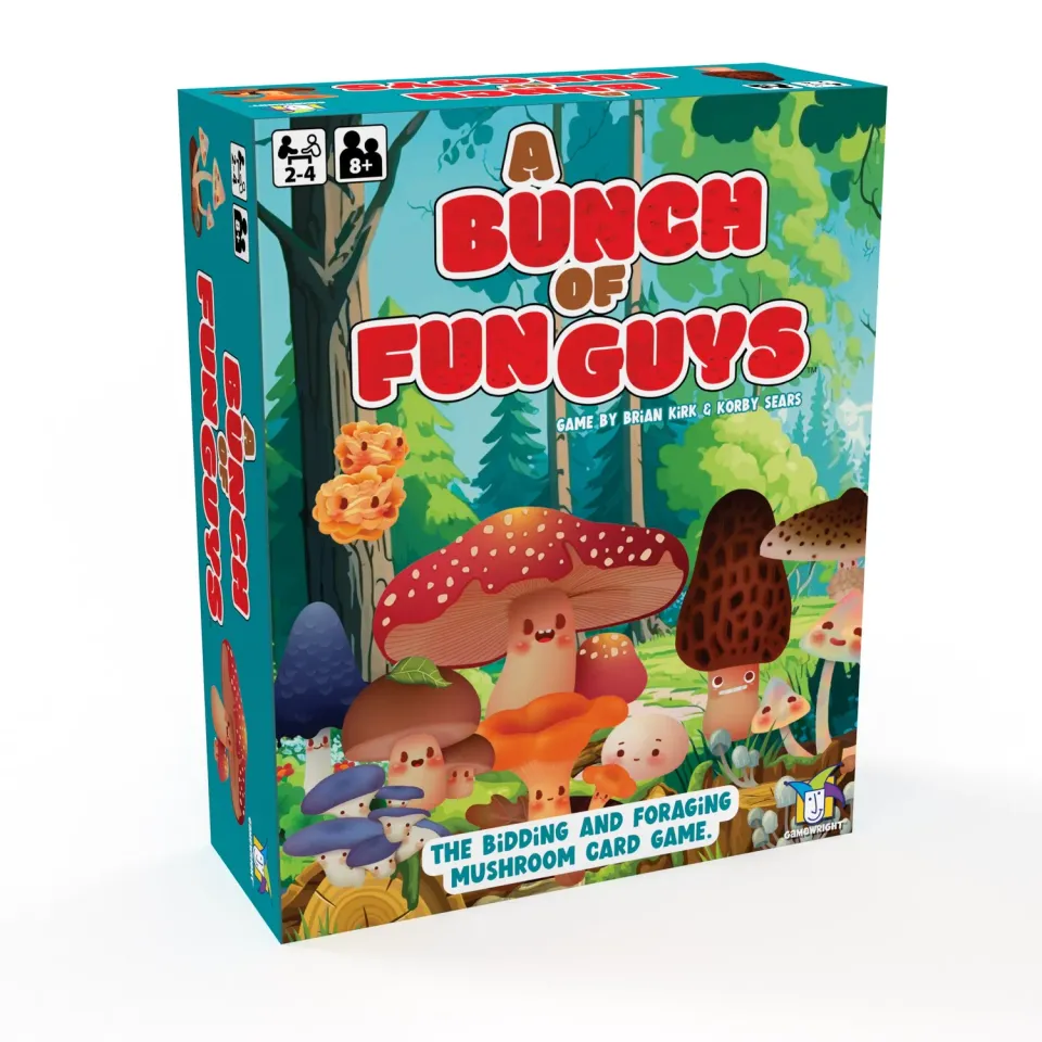 Gamewright A Bunch of Fun Guys joc de carti cu ciuperci