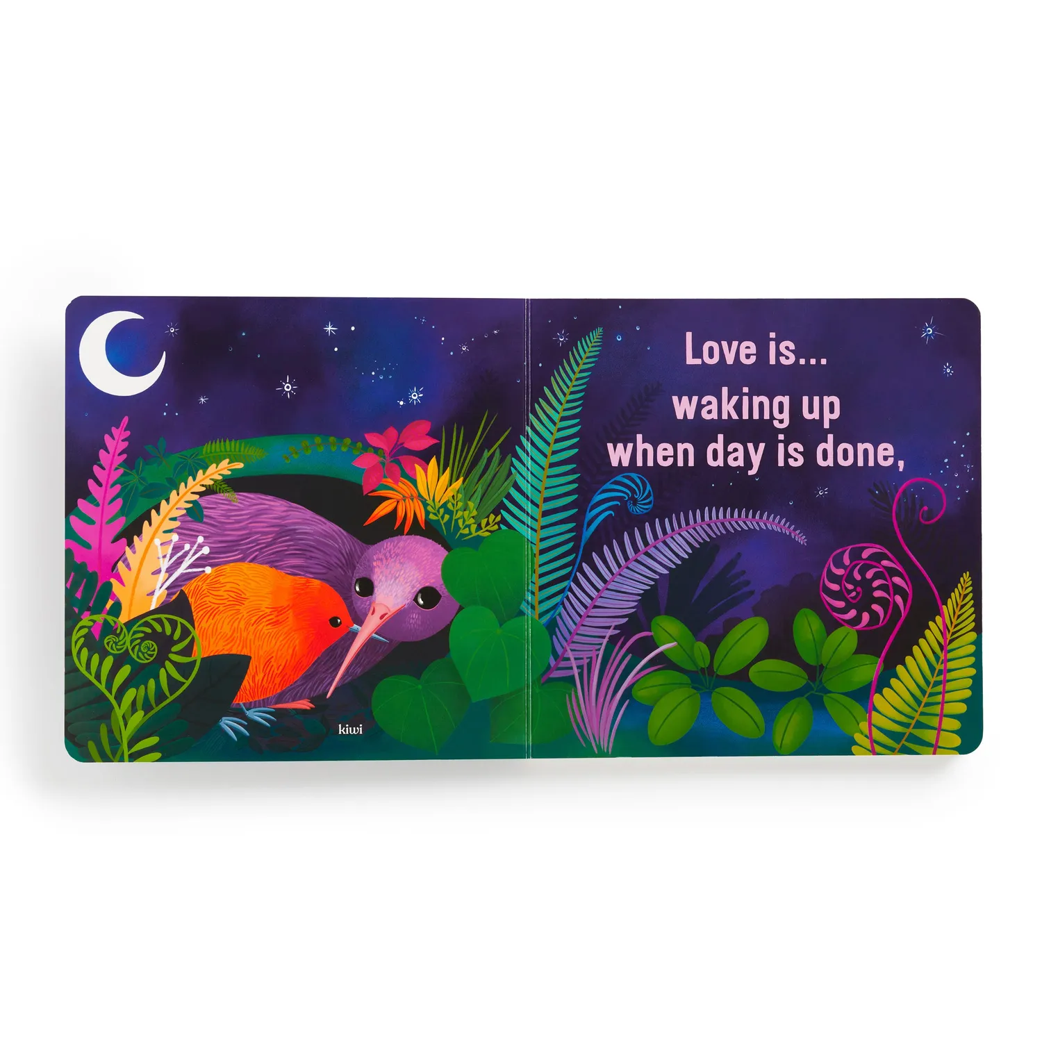 Mudpuppy Love Under the Stars carte cartonata bebelusi