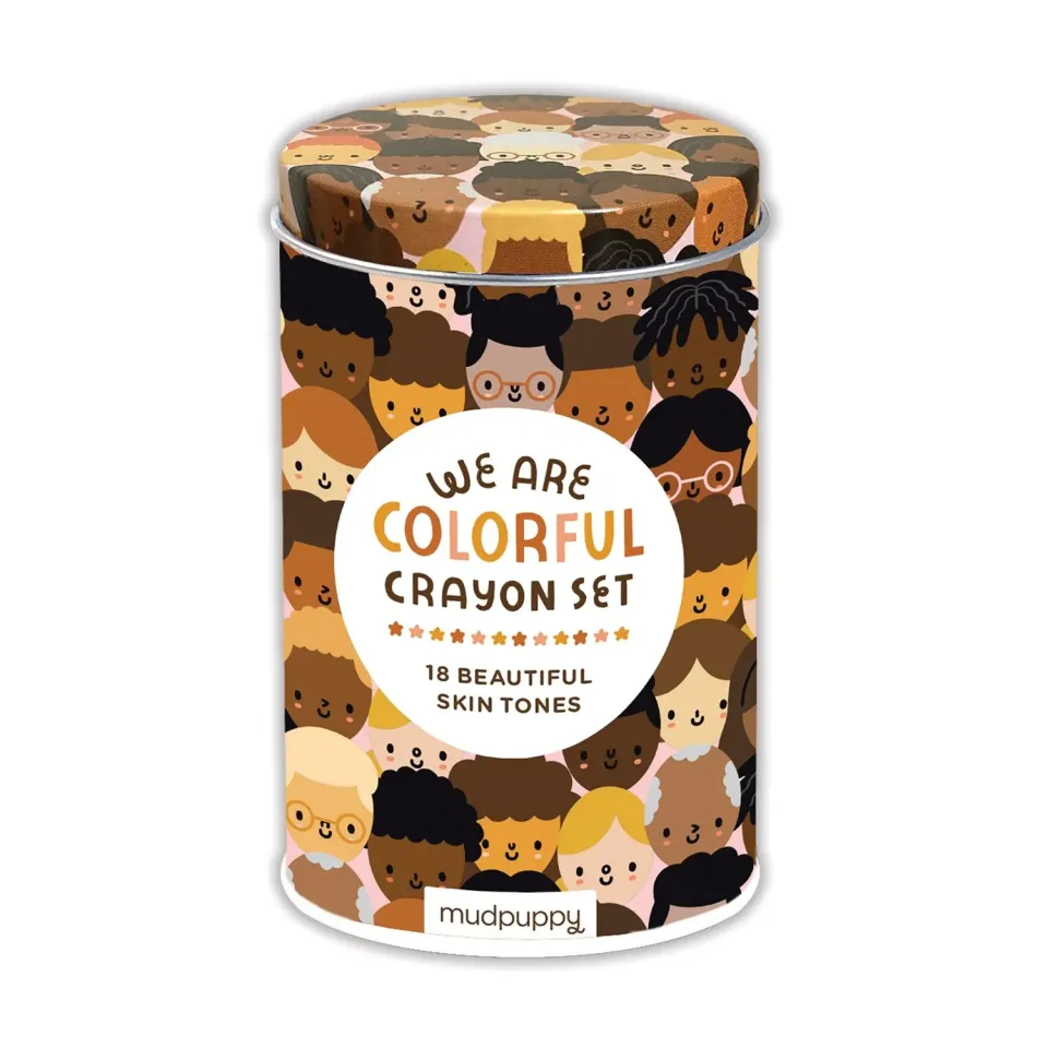 Mudpuppy We Are Colorful set creioane cerate 18
