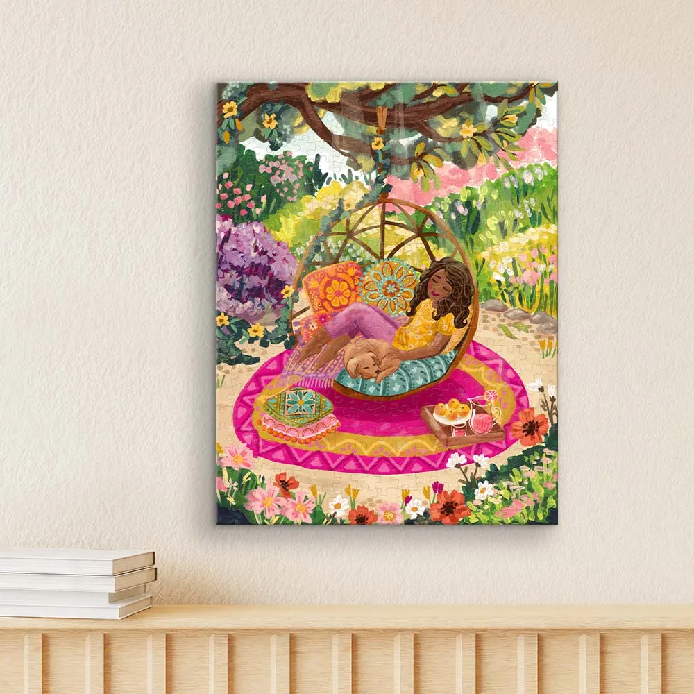 PieceRelax Resting Scene HN1370 puzzle canvas grădină