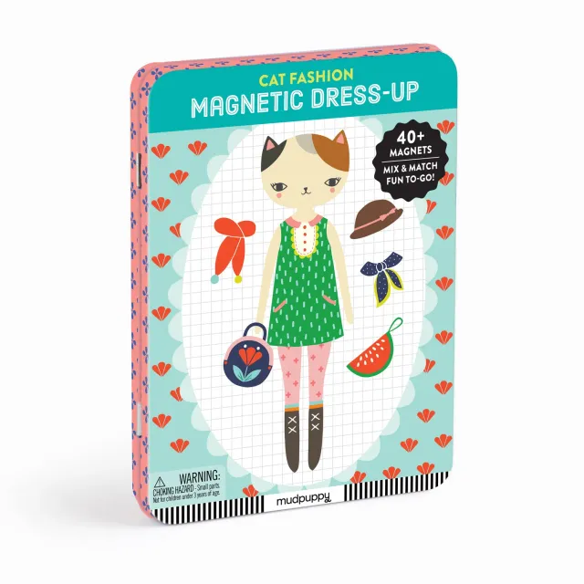 Mudpuppy Cat Fashion Magnetic Dress-up joc magnetic pisici