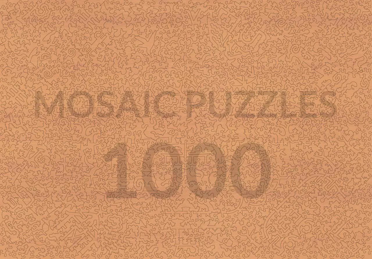 Mosaic Puzzles Autumn Bouquet puzzle 1000 piese buchet