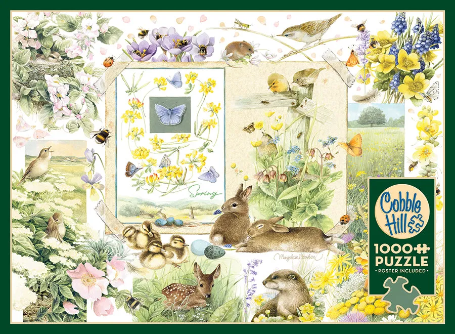 Cobble Hill Nature Journal Spring puzzle 1000 piese