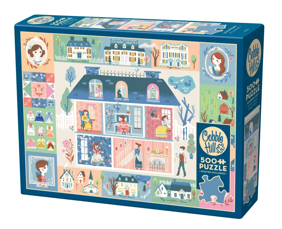 Cobble Hill Little Women puzzle 500 piese carti