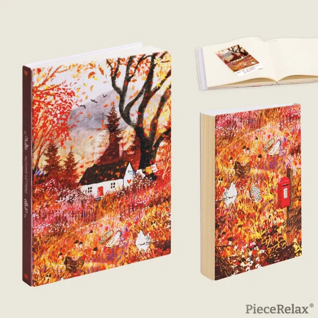 PieceRelax Autumn Letters YA1077 puzzle jurnal toamna