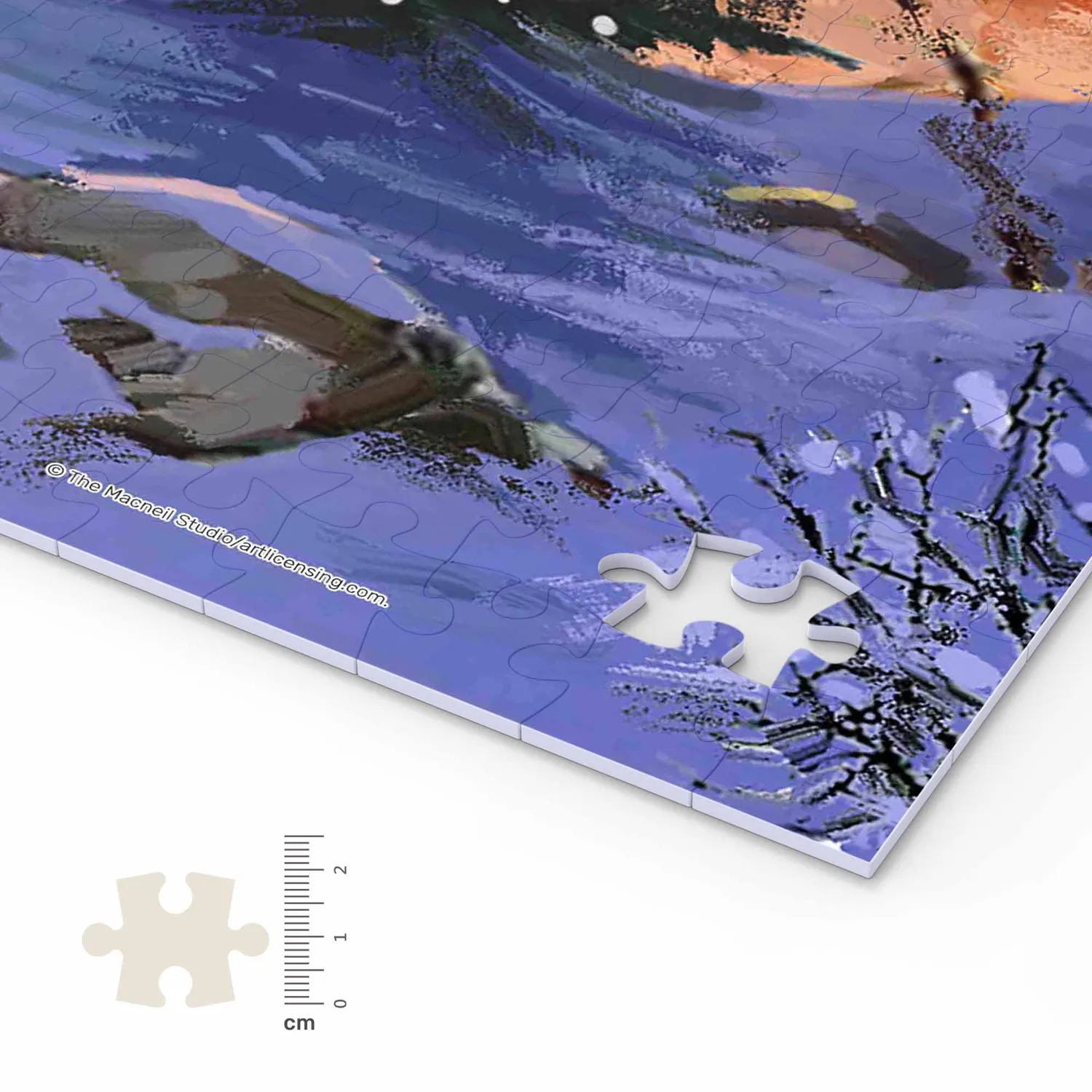 PieceRelax Winter in the Woods U1214 puzzle 1000 piese