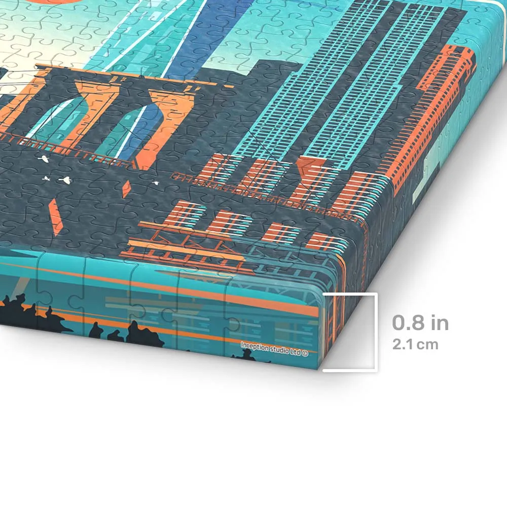 PieceRelax HN1402 puzzle tablou Brooklyn New York 30x23 cm