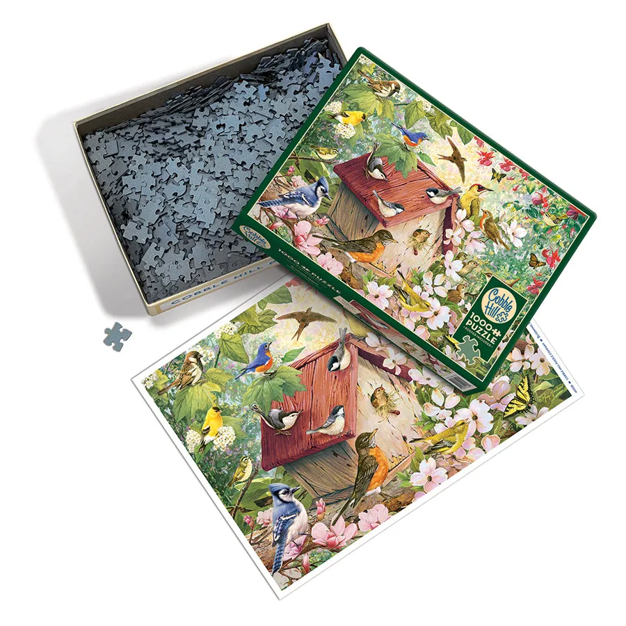 Cobble Hill Blooming Spring puzzle 1000 piese pasari