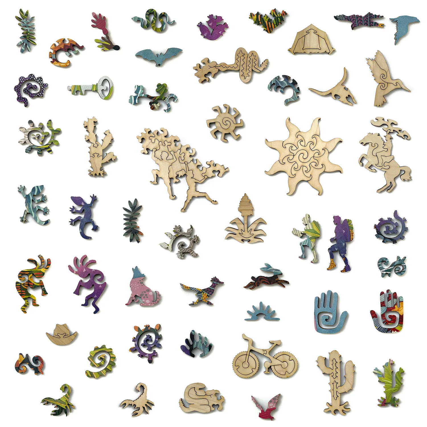 Hidden Piece Home in the Desert 1 puzzle 505 piese