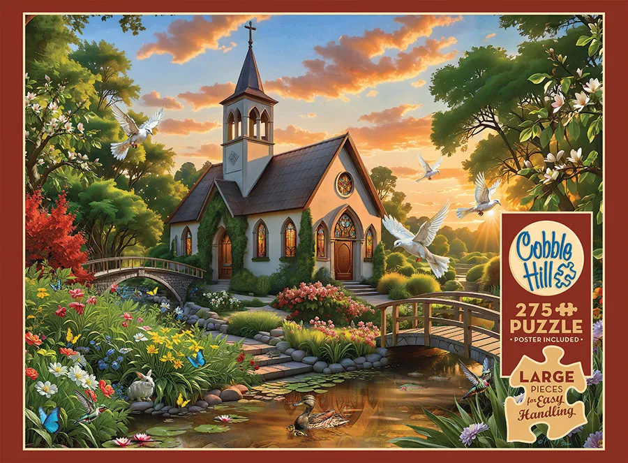 Cobble Hill Warm Welcome puzzle 275 piese mari peisaj