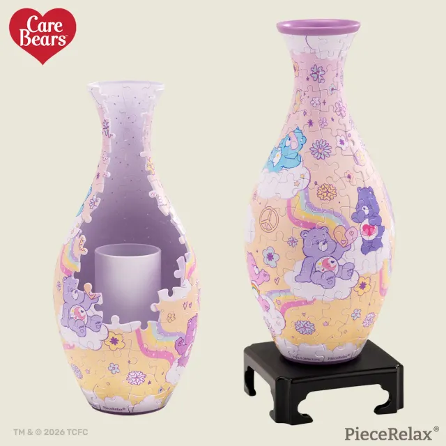 PieceRelax Blooming Love S1047 vaza puzzle Care Bears
