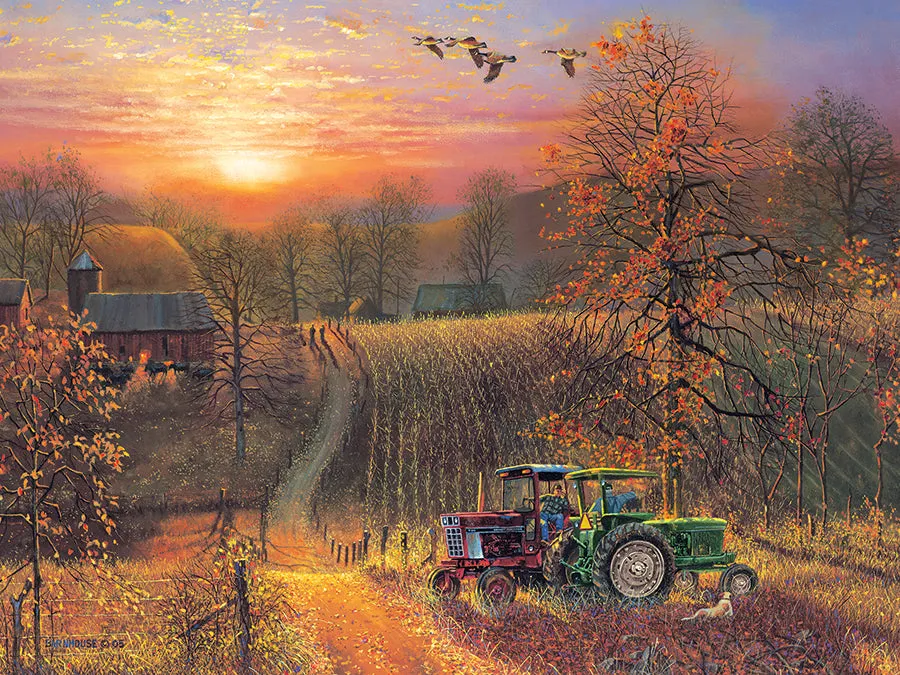 Cobble Hill Taking a Break puzzle 275 piese toamna