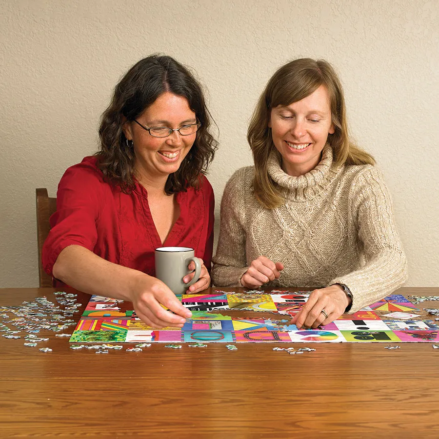 Cobble Hill Found Alphabet puzzle 1000 piese litere