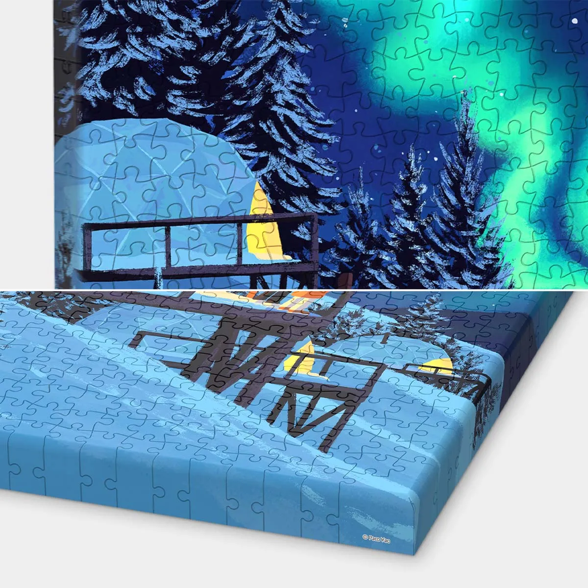 PieceRelax Aurora HN1460 puzzle canvas 44x30 cm