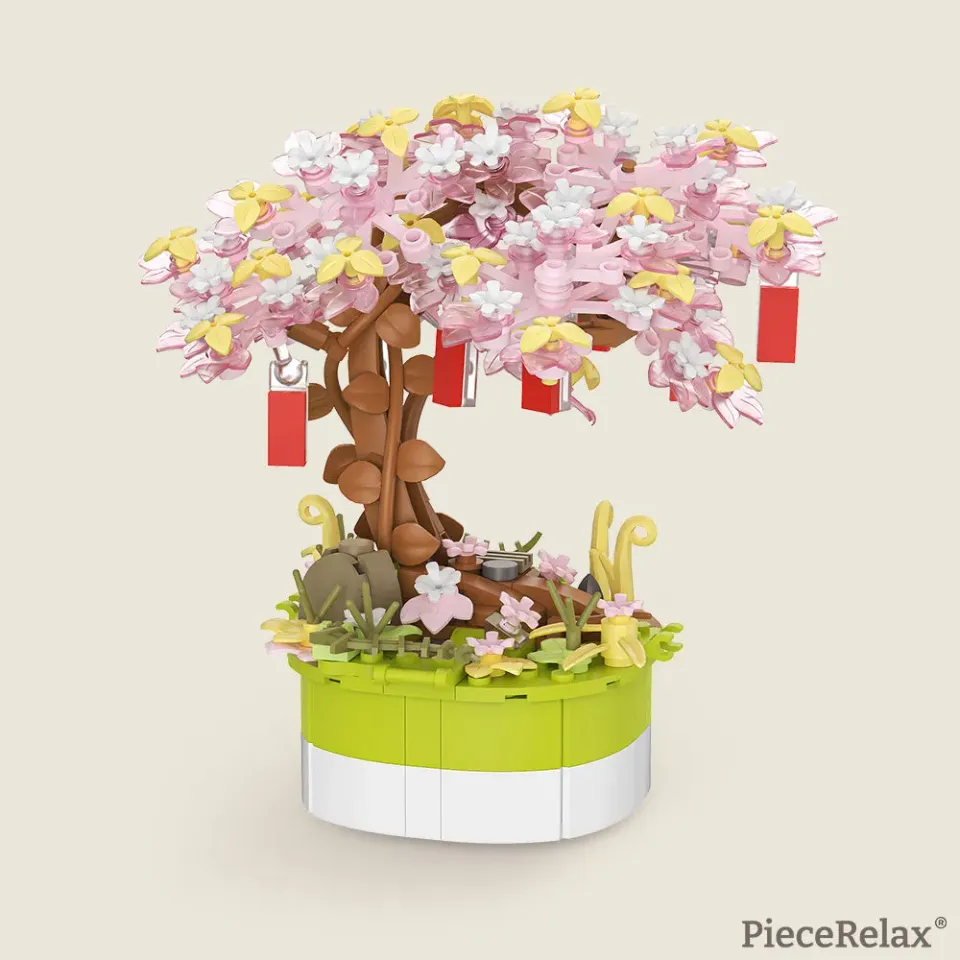 PieceRelax Wishing Tree KZ1590 mini bricks cireș
