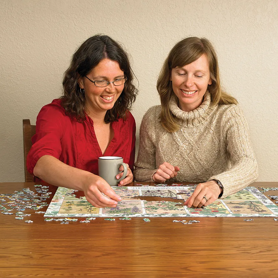 Cobble Hill Botanicals by Verneuil puzzle 1000 piese flori