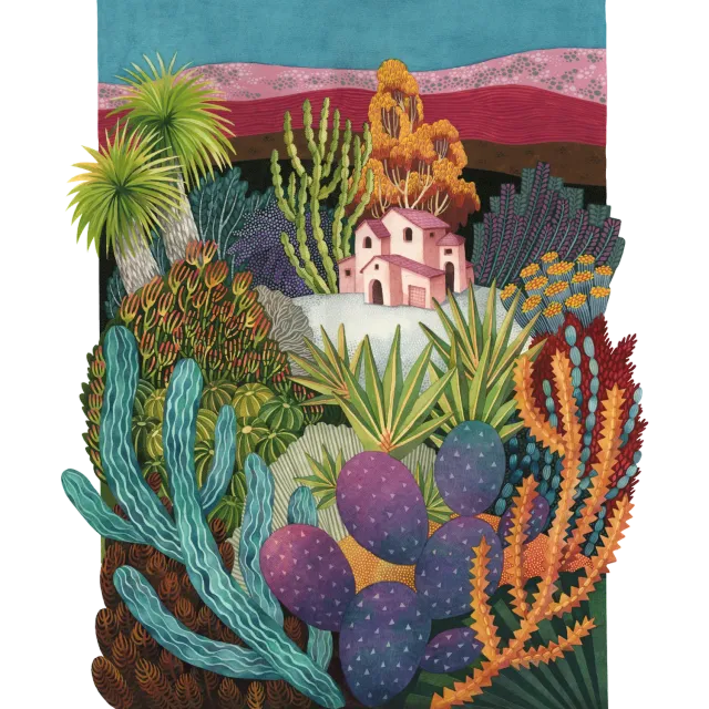 Hidden Piece Home in the Desert 1 puzzle 505 piese