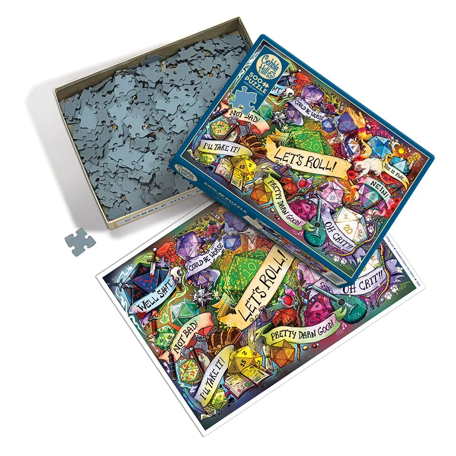 Cobble Hill Let's Roll 45163 puzzle 500 piese D20