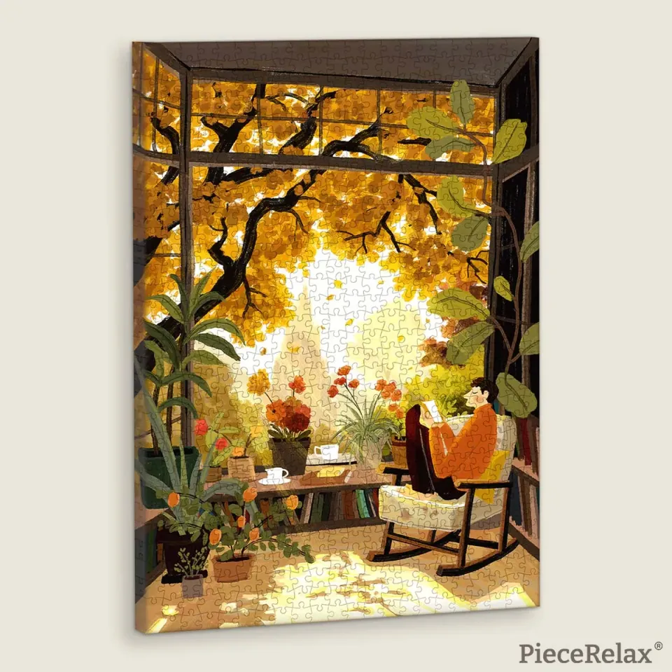Puzzle PieceRelax Puzzle Canvas Autumn Weekend HN1461 mic