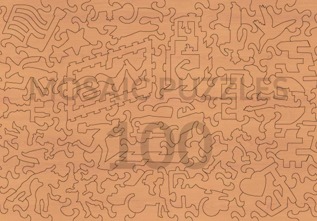 Mosaic Puzzles A Map of the Wondrous Isle of Manhattan puzzle 250 piese