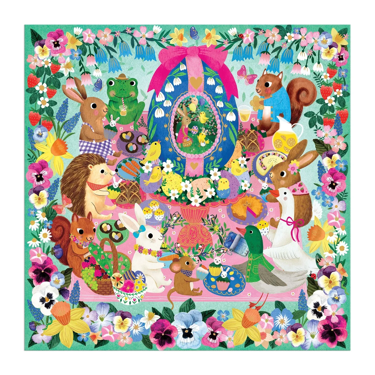 Mudpuppy Egg-cellent Day puzzle 500 piese foil 51x51 cm