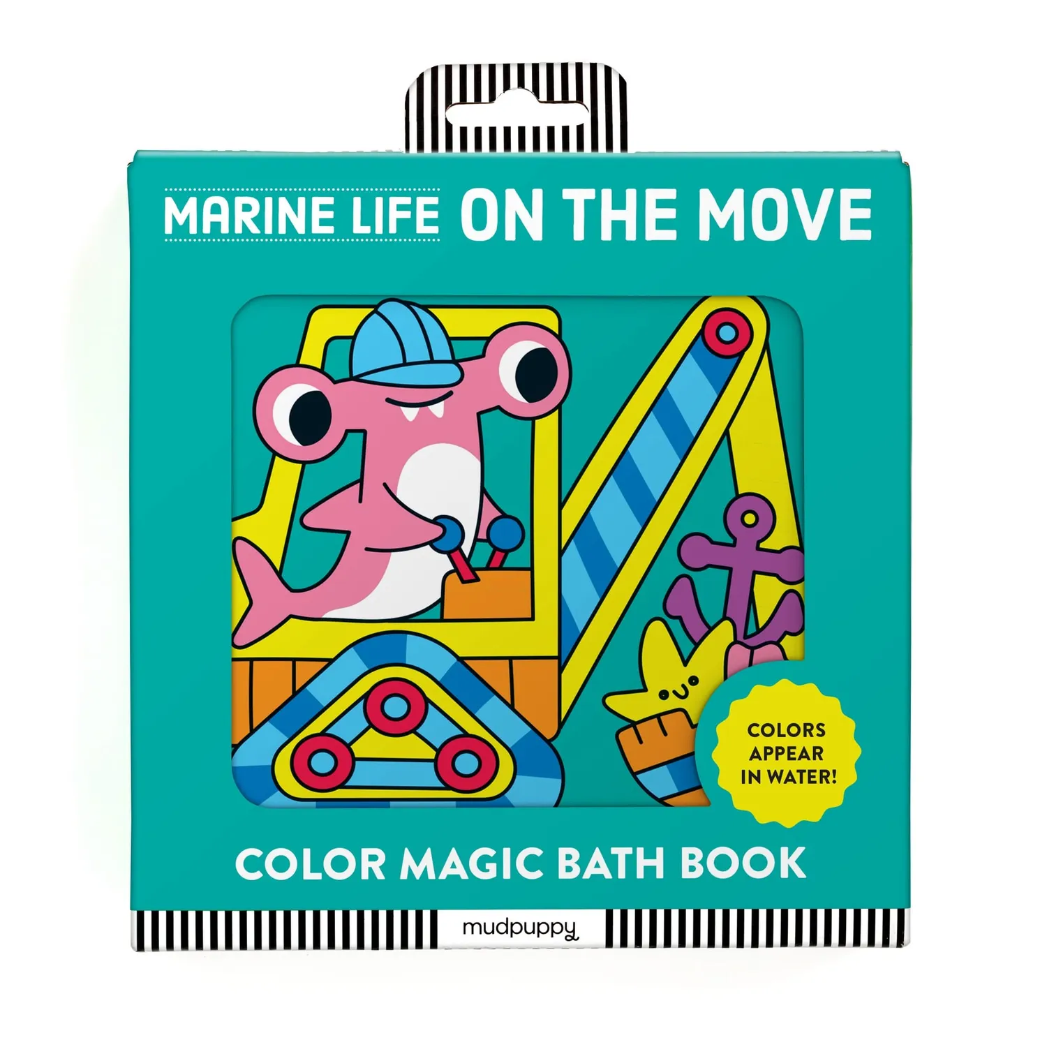 Mudpuppy Marine Life On the Move carte baie 6 pagini apa