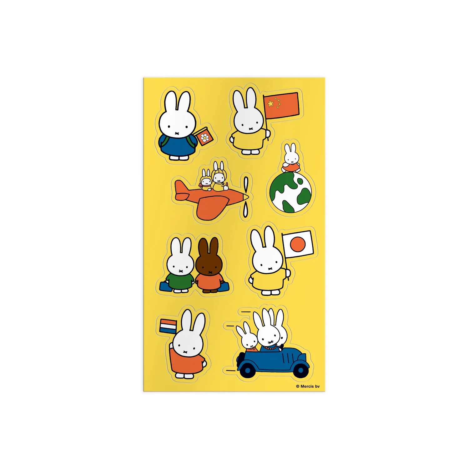 Mudpuppy Miffy set stickere cutie metal 225+