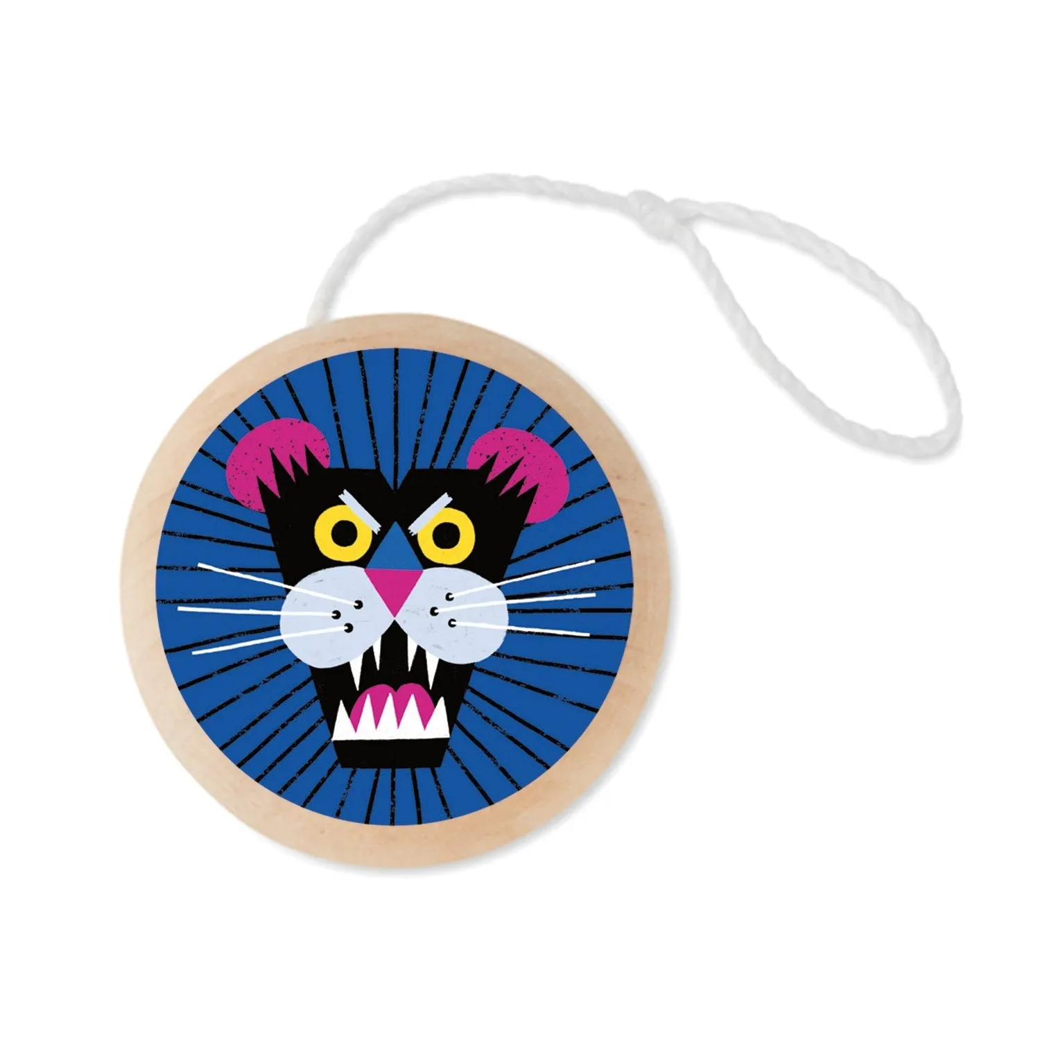Mudpuppy Wild Lion yo-yo lemn 6+