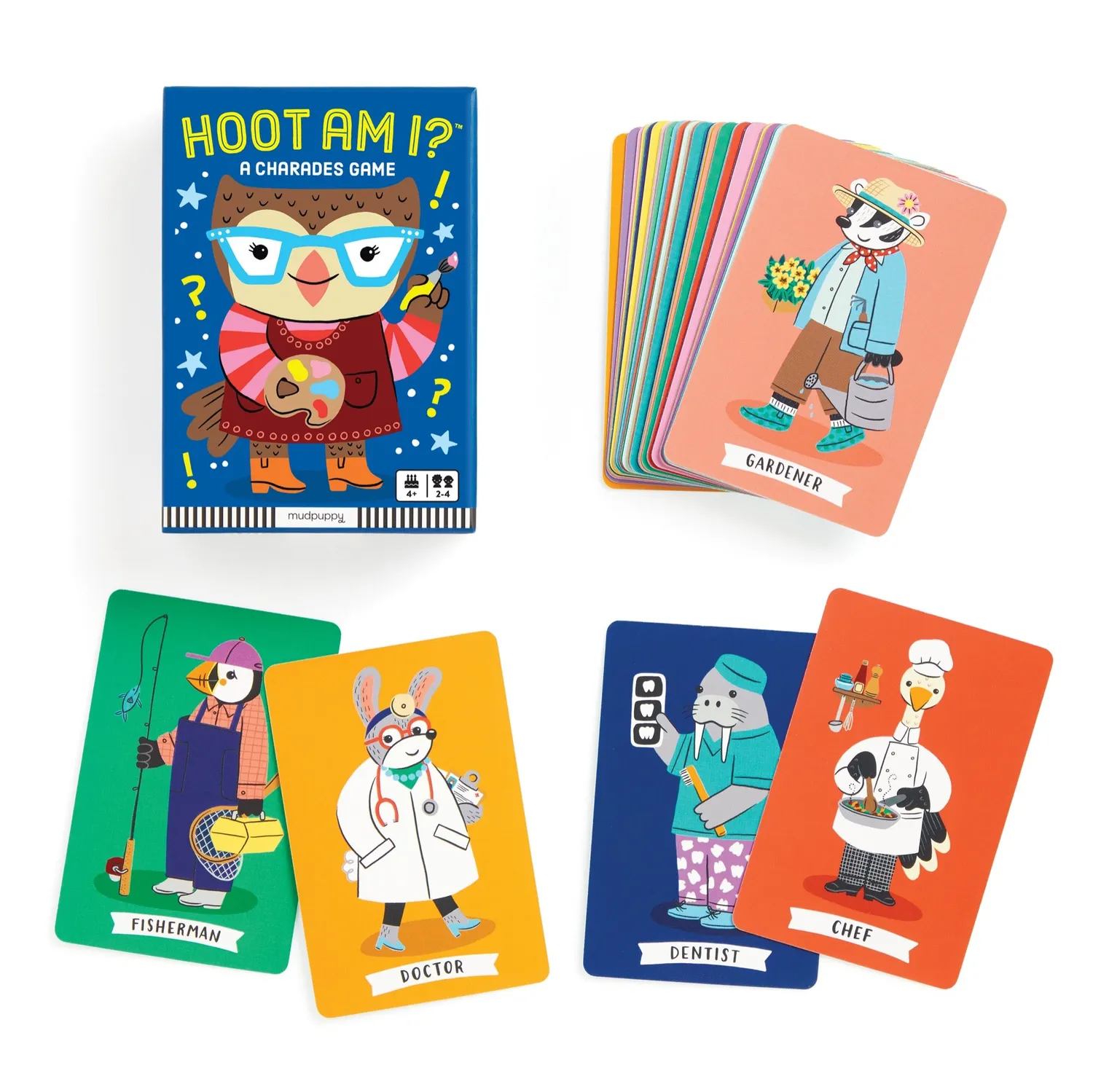 Mudpuppy Hoot am I joc carti mimare 2-4 jucatori