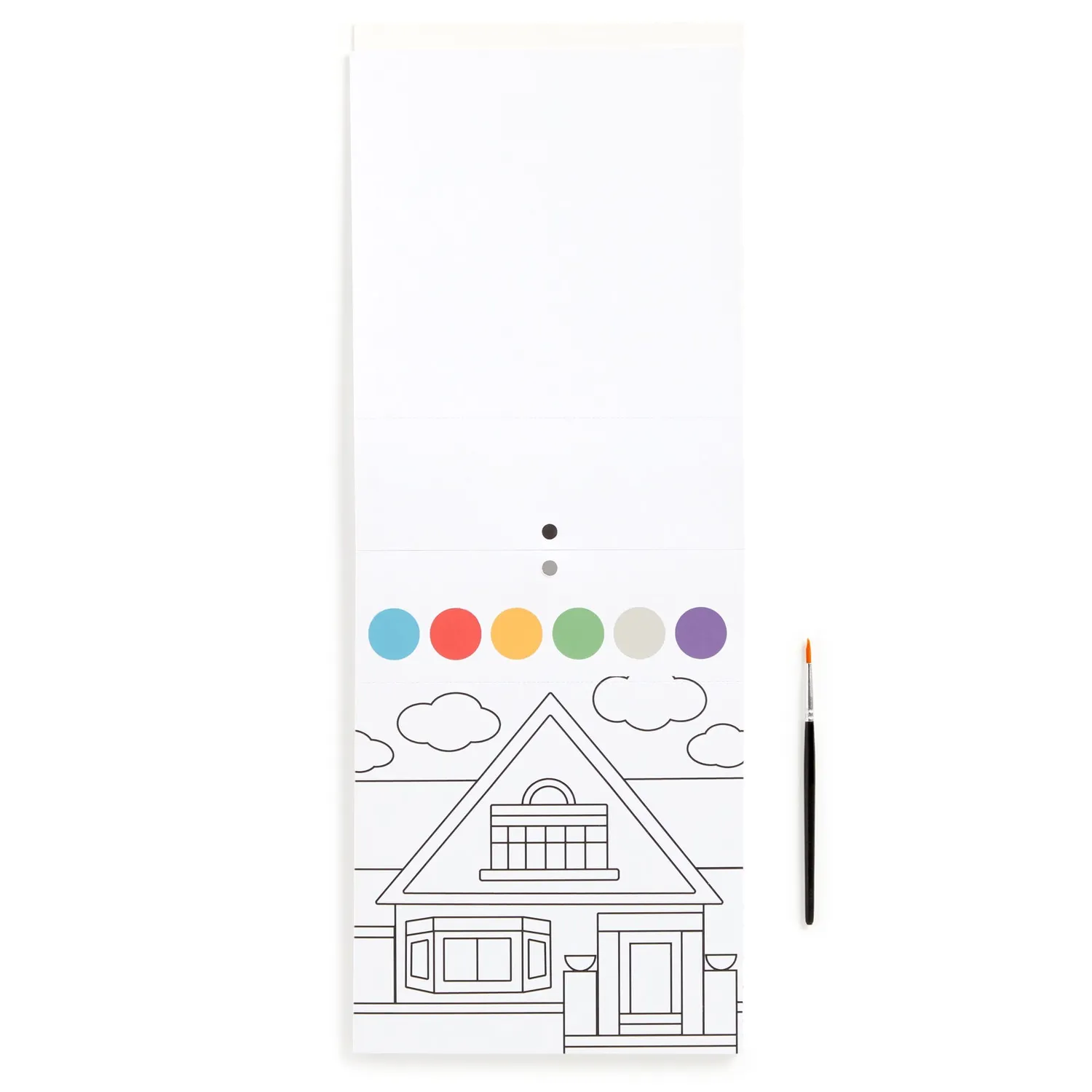 Mudpuppy Frank Lloyd Wright Painting Kit acuarele geometrice