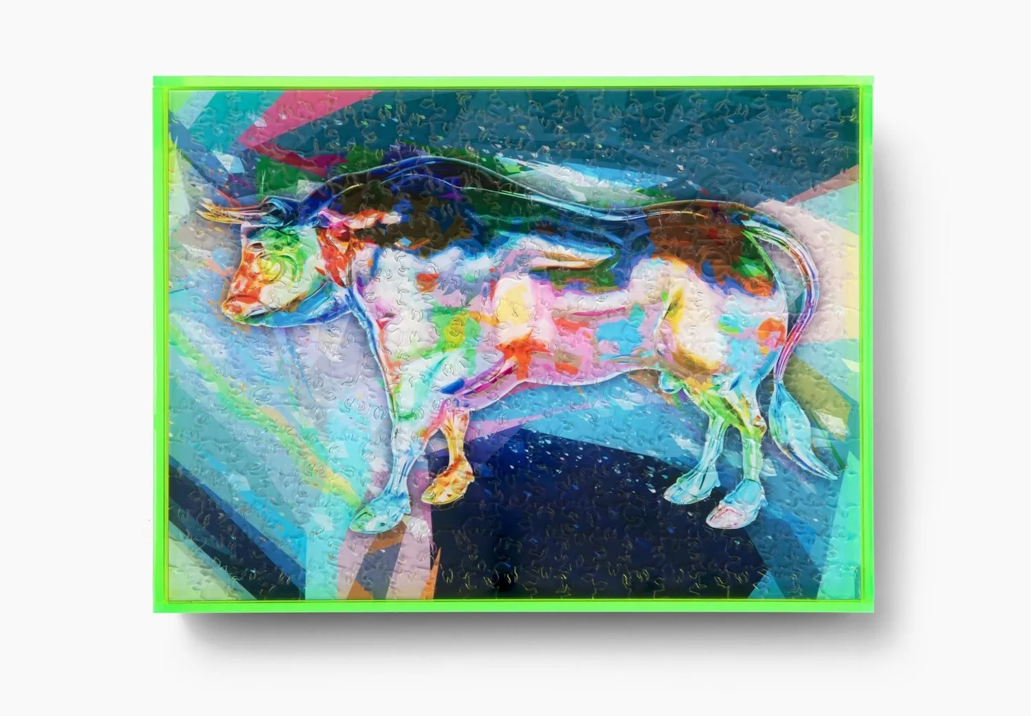 Eklektik Pieces rama acrilica 40x30 cm roz aprins