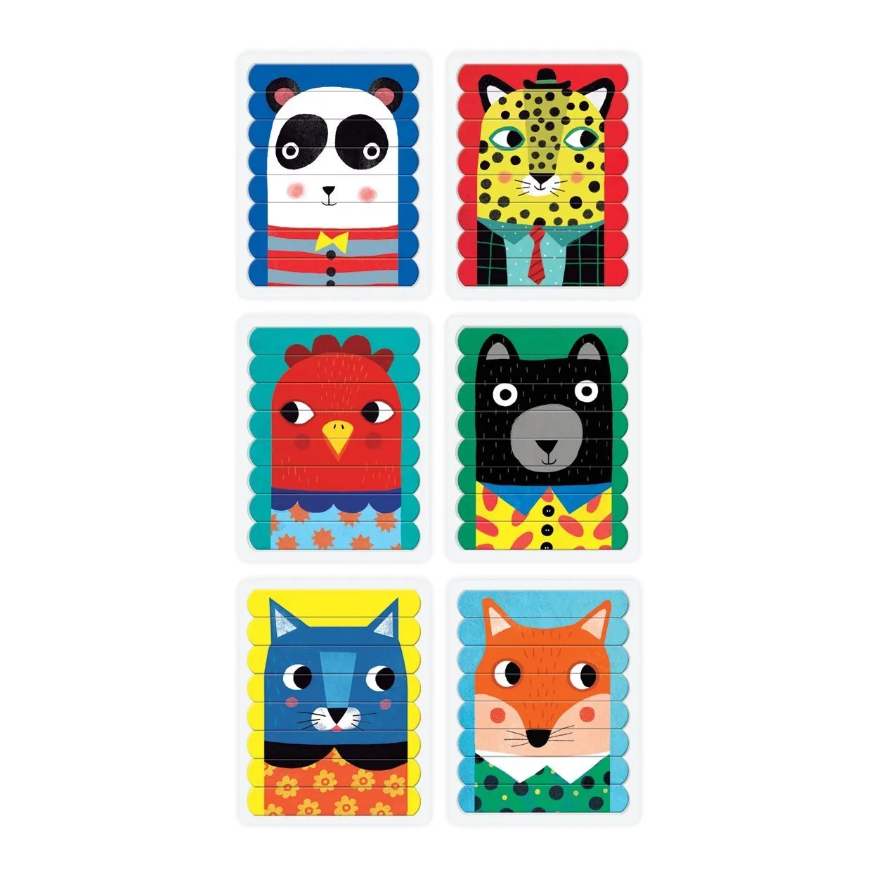 Mudpuppy Puzzle Sticks Animal Friends bete puzzle 24 piese 3-6 ani