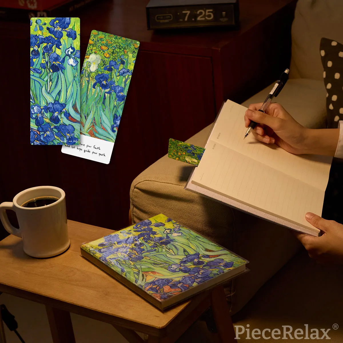 PieceRelax Puzzle Journal Irises YA1065 jurnal puzzle iriși A5