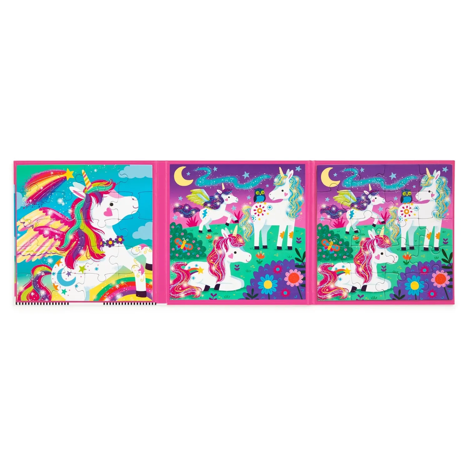 Mudpuppy Unicorn Dreams puzzle magnetic 2x20 piese