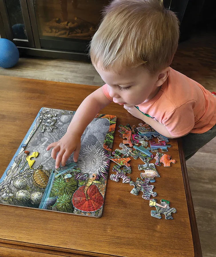 Cobble Hill Exploring the Seashore puzzle tavă 35 piese