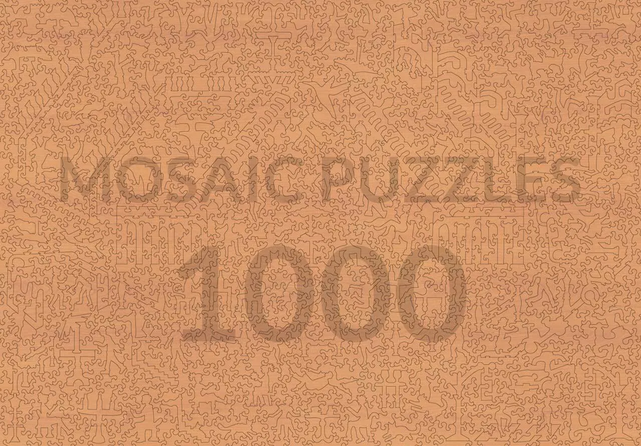 Mosaic Puzzles Passage to Marrakesh Market puzzle lemn 500 piese