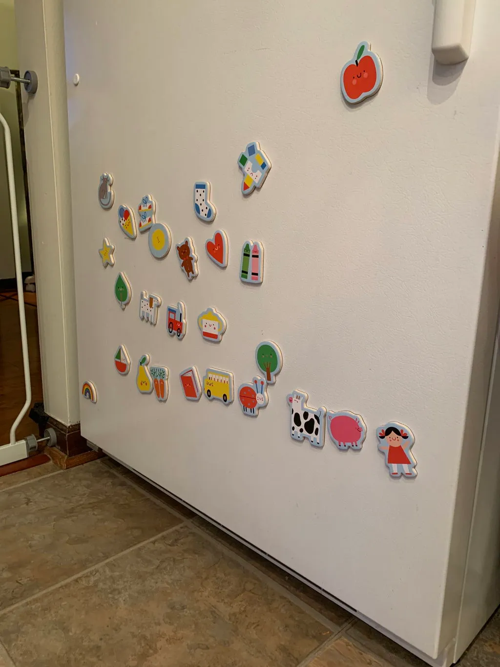 Mudpuppy Baby's First Words set magnetic lemn cuvinte