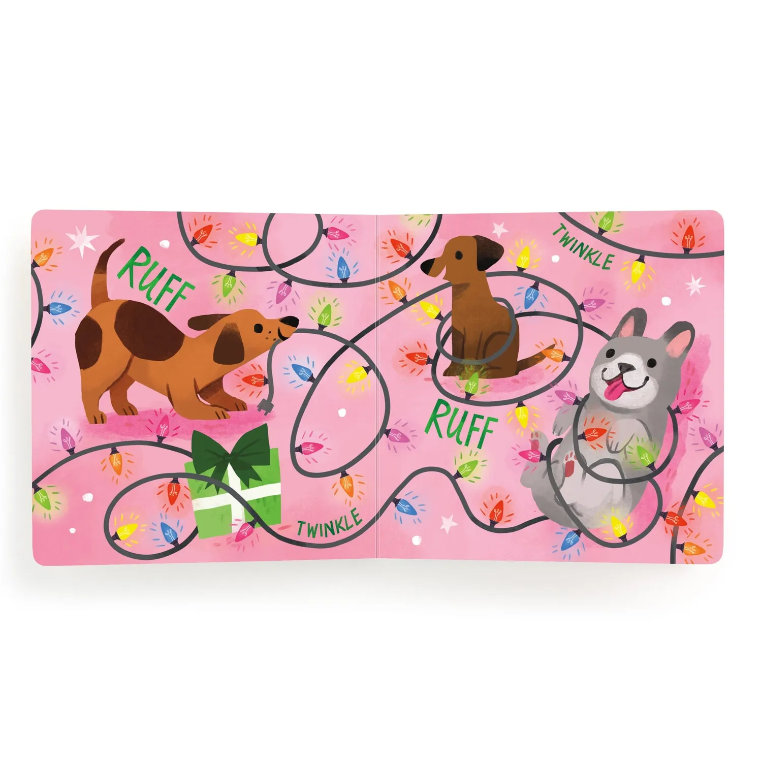 Mudpuppy Ho Ho Howl! carte cartonată Crăciun