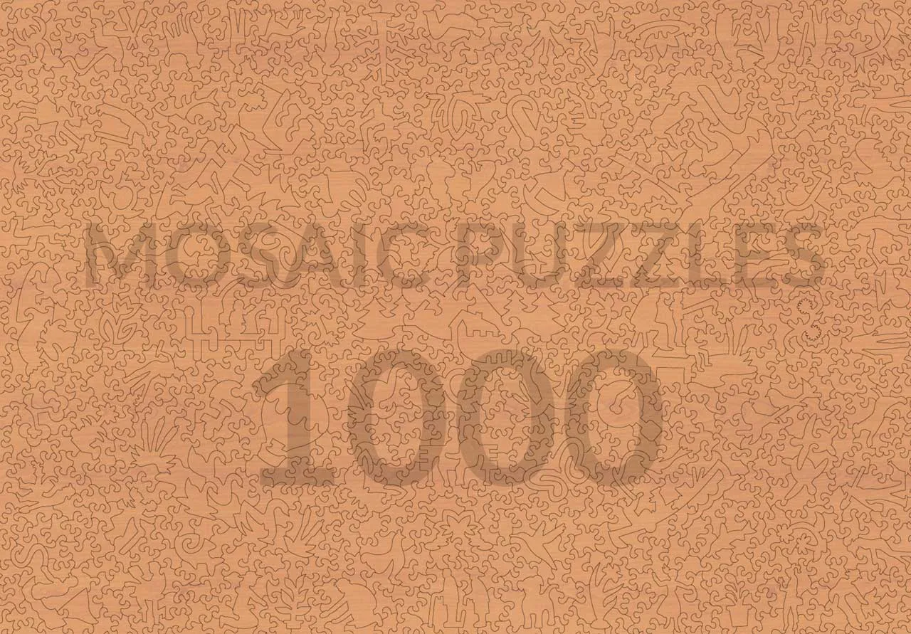 Mosaic Puzzles Napoleon Crossing Alps puzzle lemn 500 piese artă