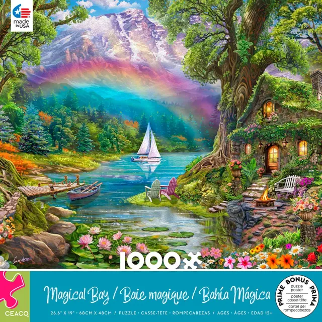 Ceaco Magical Bay puzzle 1000 piese golf