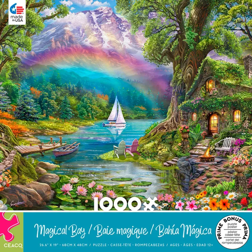 Ceaco Magical Bay puzzle 1000 piese golf