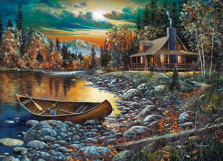 Cobble Hill High Country Retreat puzzle 1000 piese toamna