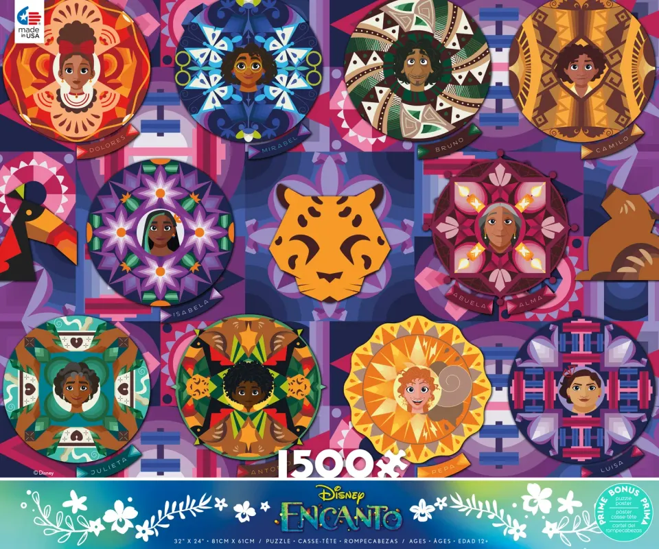 Ceaco Encanto Mandala puzzle 1500 piese Disney