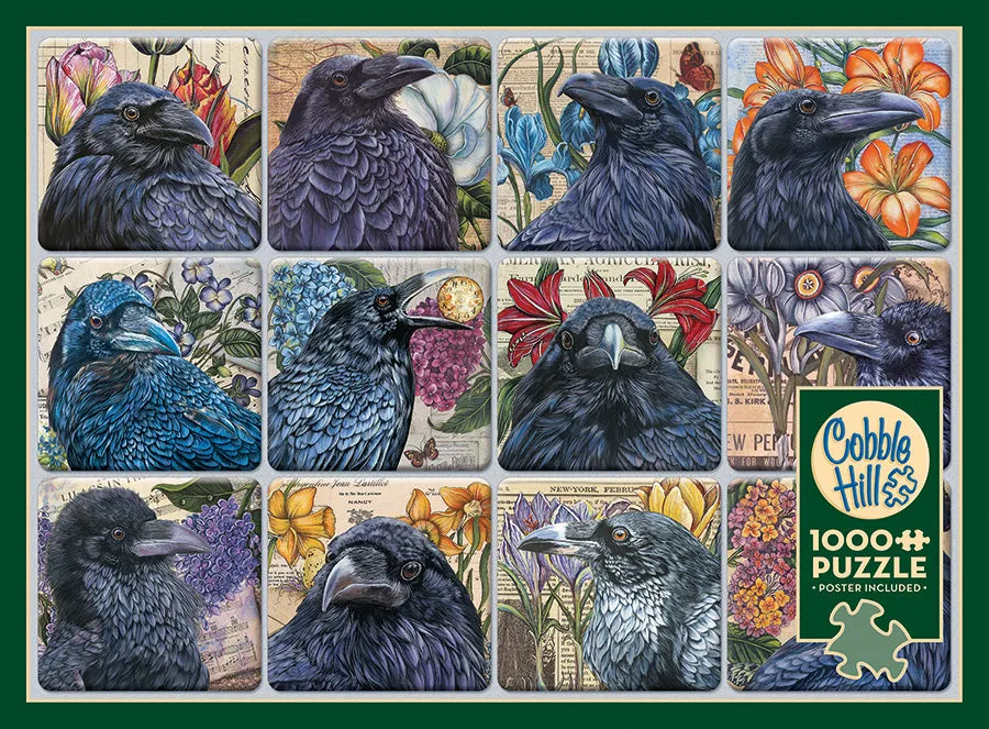 Cobble Hill A Constable of Ravens puzzle 1000 piese corbi